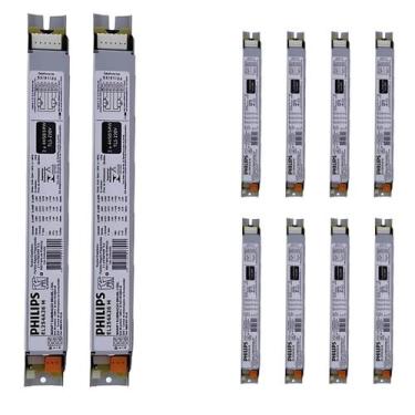 Imagem de 10 Reator Eletrônico 1x54w Philips Fluorescente T5 220v
