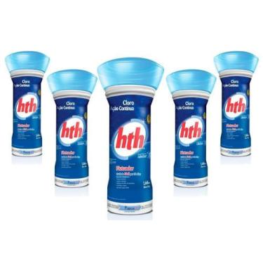 Imagem de Kit Com 5 Unidades Flutuador De Piscina Advanced 1,66Kg Hth