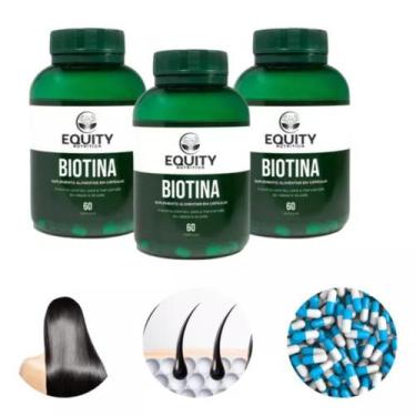 Imagem de Biotina Tratamento Cresce Cabelo 180cps - Equity Nutrition