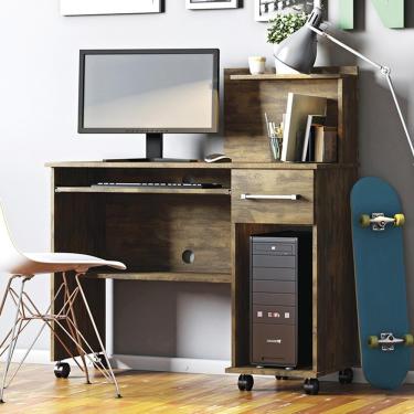 Imagem de Escrivaninha Office Studio Canela - Lukaliam Móveis