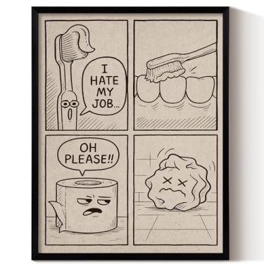Imagem de ARPEOTCY Arte de parede em tela emoldurada, rotina de dia de trabalho