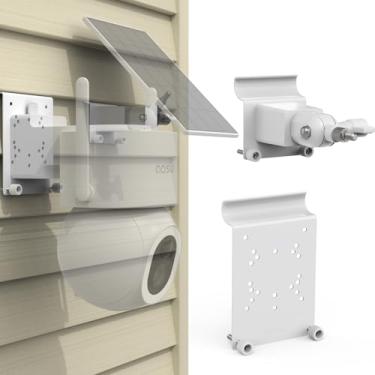 Imagem de OkeMeeo Kit de montagem de revestimento de vinil da câmera PTZ para câmera Eufy SoloCam S340/Reolink Argus PT/AOSU SolarCam D1/Tapo Outdoor Pan/Tilt e painel solar