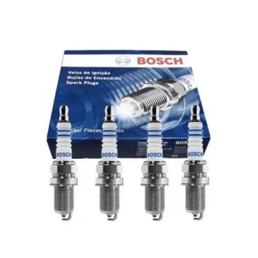 Imagem de Jogo Vela Ignição Saveiro Parati Gol Escort Pampa Bosch SP14