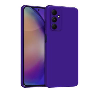 Imagem de Capa Capinha Compatível com Samsung S23 FE Proteção Aveludado Premium (ROXO)