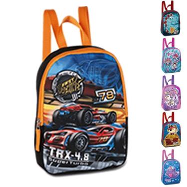 Imagem de Mini Mochila Bolsa Infantil Costas Escolar Creche Passeio