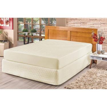 Imagem de Capa Colchão Impermeável Solteiro King 1,10M Palha