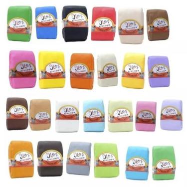 Imagem de Kit 25 Massas De Biscuit Jl Artesanato 90 Gramas