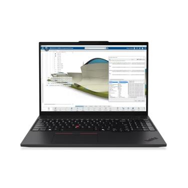 Imagem de Lenovo Laptop ThinkPad P16s Gen 4 com processador AMD Ryzen AI 7 PRO 350 e Copilot +, tela sensível ao toque OLED 16 polegadas WQUXGA, memória DDR5-5600MT de 32 GB, SSD de 1 TB, câmera IR RGB de 5 MP