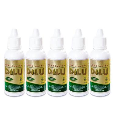Imagem de Kit 5 Chá Dilu  35 ml 100% Natural Suplemento Alimentar Gotas - Amazon