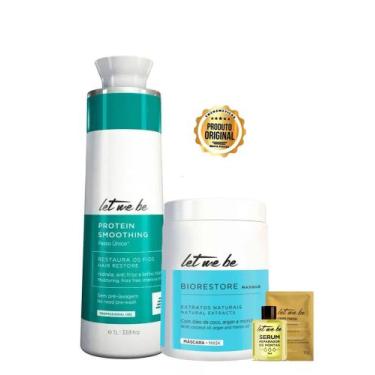 Imagem de Let Me Be Protein Smoothing 1000ml + Bio Restore 1 Kg