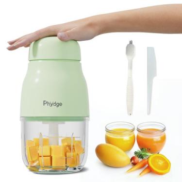 Imagem de Máquina de comida para bebês Phydge Green Blender com capacidade de 30