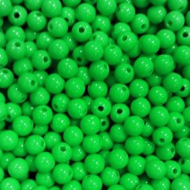 Imagem de BOLINHA DE RESINA Nº 06 (20 G) - LADEIRA BIJUTERIAS, Verde folha