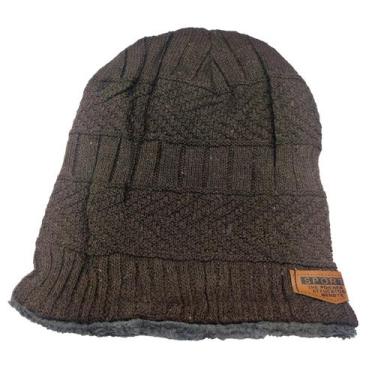 Imagem de Touca Adulto Unissex Confortável Inverno Com Forrado Pelúcia Gorro Pro