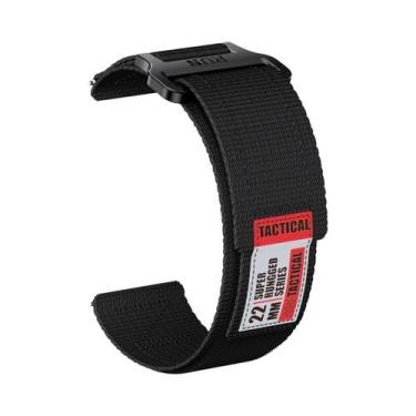 Imagem de Pulseira Universal De Nylon De 20 22mm Para Garmin Forerunner 255 265 