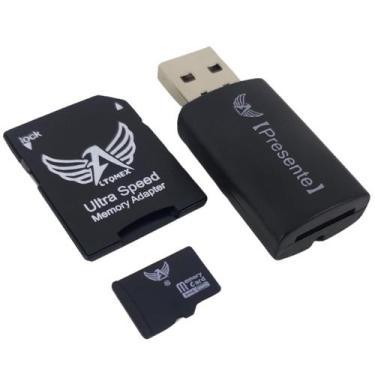 Imagem de Cartão de Memória com Adaptador USB SD 128GB Altomex