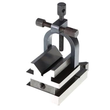 Imagem de Thomletha Ângulo total e braçadeira de aço rígido V-Block com precisão de 0,0003 polegadas para usinagem e moagem de layout