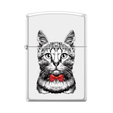 Imagem de Zippo Isqueiro de gato animal de estimação à prova de vento (Cool Cat Z5563)