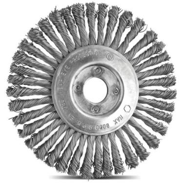 Imagem de Escova Circular Arame Entrançado 6''x1/4'' Tramontina PRO