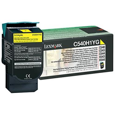 Imagem de Lexmark Carrinho de toner amarelo Hy Return Prog C540H1YGC54X/X543/X544