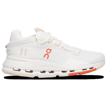 Imagem de On Cloudnova 2 Tênis feminino, Branco/Chama, 40
