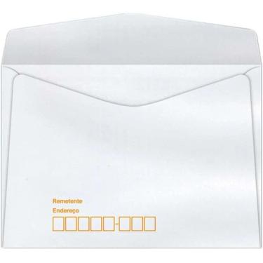 Imagem de Envelope Comercial 114x162 63grs. C/rpc 1000 unid - Foroni