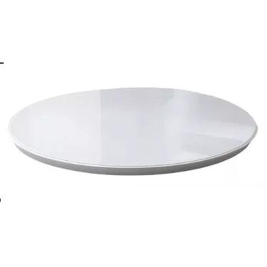 Imagem de Prato Giratório Esmeralda 60cm Branco