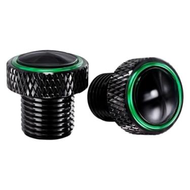 Imagem de BYYINGSUS Parafusos de parafuso de plugue de espelho retrovisor de motocicleta CNC compatíveis com B&enelli 502C 752S TRK 702 X 502X 251 Leoncino 500 TNT 125 (novo-verde)