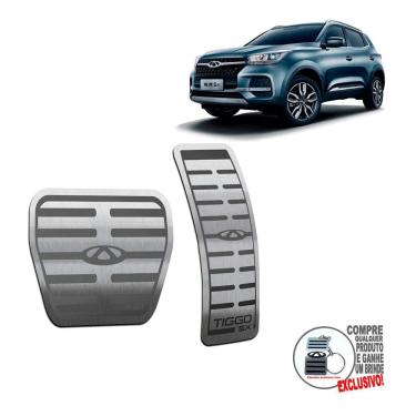 Imagem de Pedaleira Automático Chery Tiggo 5X 2021 2022 Preto