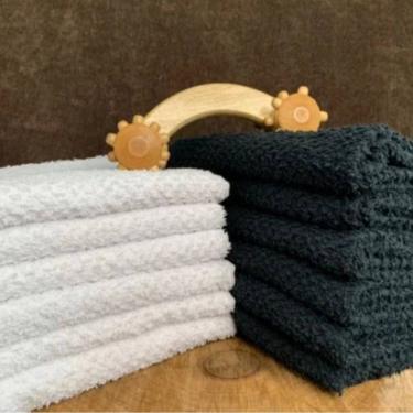 Imagem de Kit 5 Toalhas de Rosto para Salão 100% Algodão 70x48cm 