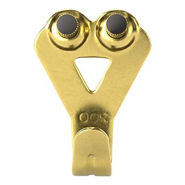 Imagem de OOK Imagem Hillman 50616, suporta até 23 kg, latão, 10 conjuntos de recipientes de cabides profissionais acolchoados, 23 kg, contagem