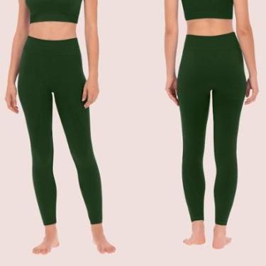 Imagem de Calça Feminina Legging Leg Plié Fitness Fit Para Academia Treino-Feminino