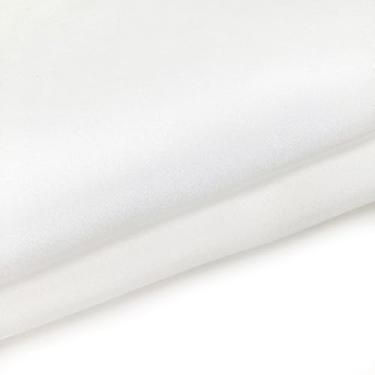 Imagem de 10 Momme Mulberry Silk Chiffon Roupas Tecido Telas Tule Vestidos Elegante Luxo para Mulheres para Costura por Metros SC10L (Branco Natural, 1 jarda)