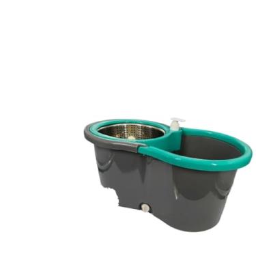 Imagem de Mop Giratório 14L com Balde e Dispenser – Esfregão de Microfibra 360° para Limpeza Rápida e Prática