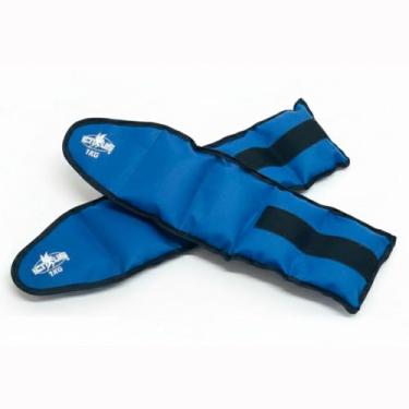 Imagem de Pesinho de perna Par Tornozeleria Peso 1kg Caneleira de Para Fortaleci