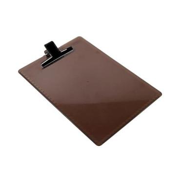 Imagem de Prancheta Fumê Acrílico A4 Prendedor De Metal Novacril