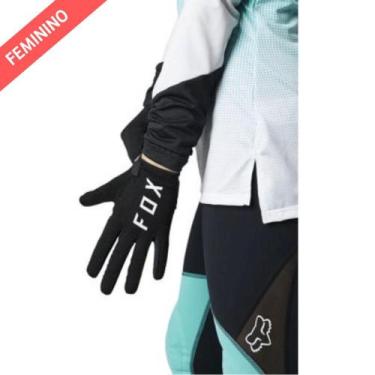 Imagem de Luva Fox Feminina Ranger Gel, 3, Preto, G