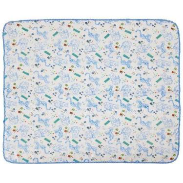 Imagem de Kit 3 Fralda De Pano Bebê Do Pooh 70X70 Com Crochê Masculino - Dugu