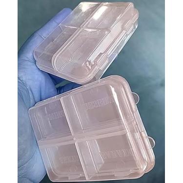 Imagem de Dois Porta Comprimidos Semanal de Plástico Duplo