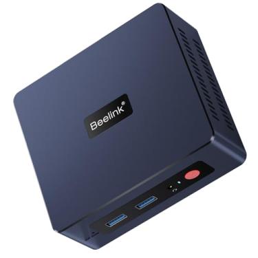 Imagem de Mini PC Beelink SER5, AMD Ryzen 5 5500U (7 nm, 6C/12T) até 4.0 GHz, 16 GB, DDR4 RAM 500GB NVME SSD, 4 K a 60 Hz, tela tripla, para jogos, Wi-Fi 6, Bluetooth 5.2, HTPC 57 W