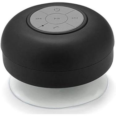 Imagem de Mini Caixa de Som Bluetooth à Prova d’Água com Ventosa 5W Preta
