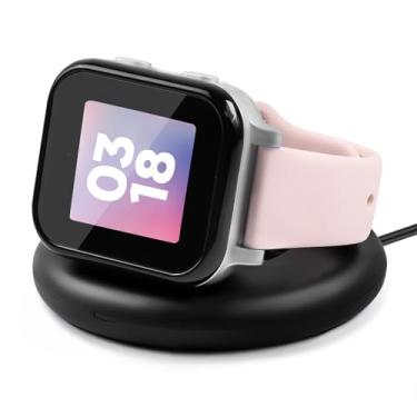 Imagem de Compatível com Gabb Watch 3/3e suporte de carregamento para crianças, base magnética dobrável, estação de carregamento de encaixe para incentivar hábitos de carregamento diários em casa ou na escola