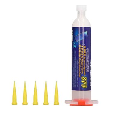 Imagem de Adesivo para tela de telefone selante de reparo de tela curva de alta resistência 30 min material de borracha de silicone de cura 30 ml com 5 agulhas de plástico para tablet PC VIVO (SP9)