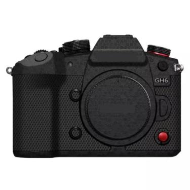 Imagem de GH6 Adesivo de capa de câmera anti-arranhões para Panasonic Lumix GH6 protetor de película de vinil decoração protetora (favo de mel)