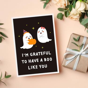 Imagem de Boo Basket Stuffers for Women Men Halloween Gifts for Women Men Gifts for Boyfriend from Girlfriend Him Husband Wife Adult Spooky Basket Stuffers Sweetest Day Christmas Valentines Card