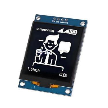 Imagem de Módulo De Display OLED De 1,5 Polegadas 128x128 Pixels Driver SH1107 I
