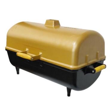 Imagem de Churrasqueira a Carvão Tipo Bafo em Alumínio DURAFORT modelo DIAMANTE,