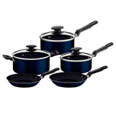 Imagem de Conjunto de Panelas em Alumínio 05 Peças Ravena - Tramontina