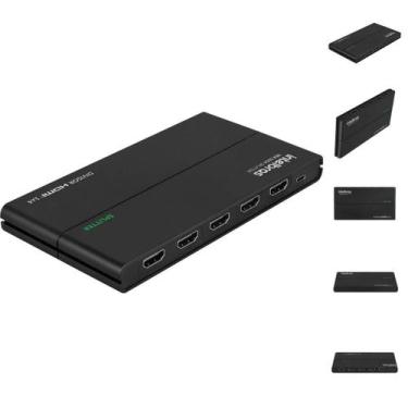 Imagem de Splitter HDMI 1 Entrada 4 Saídas VEX 3004 Intelbras 4K Full HD 60Hz Di