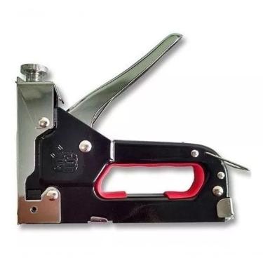 Imagem de Kit Grampeador Tapeceiro Manual Profissional C- Grampos