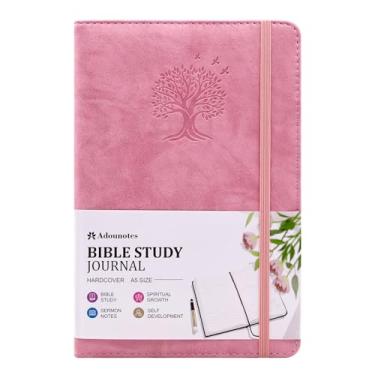 Imagem de Caderno de escrituras de diário de estudo da Bíblia - Kit de anotações cristãs com instruções guiadas - presentes religiosos inspiradores - Acessórios de papelaria baseados na fé para igreja, grupo